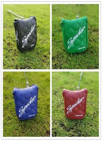 Nouveau club de golf Putter Putter Heascover Spider Shop High Quality Mallet Putter Cover 9956880