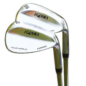 Nuevos clubes de golf Honma Tour World Tw-W Golf Wedges 52 56 60 Fored Derecho Derecho de acero Golf Golf Envío envío