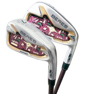 Clubs de golf Femmes Honma S-08 Golf Irons 5-11 A SW Beres Iron Set L Flex Graphite Shaft and HeadCover Livraison gratuite