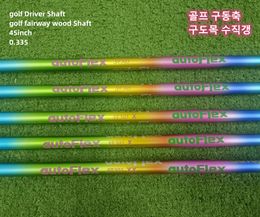 Nieuwe Golf Drivers Shaft regenboog Autoflex SF405/SF505/SF505X/SF505XX Flex, Club Shafts - 0.335 Tip, Grafiet Golf Serve of fairway hout