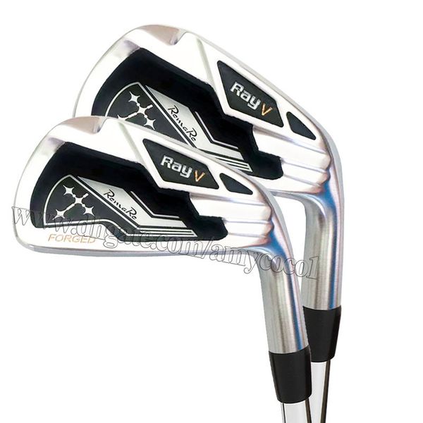 Nuevos palos de golf RomaRo Ray V Palos de golf 4-9P Juego de palos R o S Flex Steel o Graphite Shaft Envío gratis