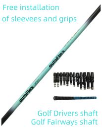 Nieuwe Golf as Autoflex blauw Golf aandrijfas sf505xx/sf505/ sf505x Flex Graphite Shaft houten as Gratis montage hoes en grip