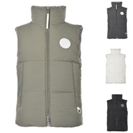 Nieuwe ganzendonzen jas vest capsule serie white label dons herfst en winter mouwloos vest jas