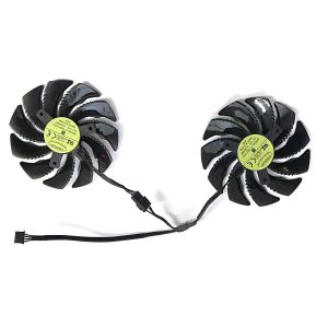 Nouveau ventilateur GPU 88mm 4pin T129215SU Fablier de frais pour Gigabyte RTX 1650 1660 1660ti 2060 2070 Super graphique Graphics Carte de refroidissement