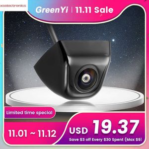 Nouveau GreenYi 170 Degrés Fish Eye Lentille Starlight Vision Nocturne Véhicule Vue Arrière/Avant Caméra Niveau de faible luminosité 15m visible Caméra De Voiture