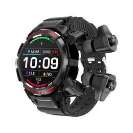 Nouveau GT100 Sanfang montre intelligente TWS casque enregistrement de musique locale double appel NFC Alipay Dafit