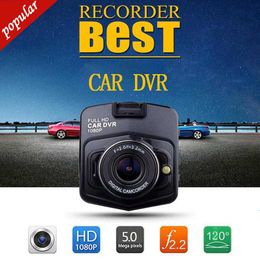 Nouveau GT300 numérique vidéo Dashcam écran 2.2 "HD enregistreur de conduite voiture DVR détection de mouvement enregistrement automatique Auto Dash Cam noir