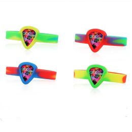 NIEUW Gitaarplectrums Armband Plectrums polsband Plectrumtas Guitarra Plectrums Ring Waterdicht