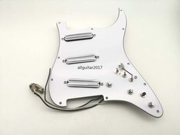 Gitaar pick -ups bedrading montage witte SSS humbucker elektrische gitaar spiraal split pickups 20 verschillende geluiden