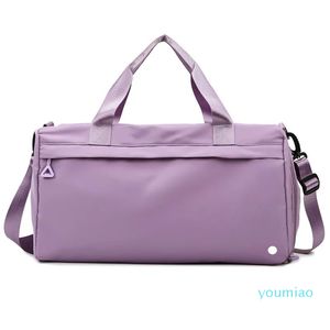 Nouveau sac polochon de sport bagages pour femmes sacs de sport imperméables sacs de Fitness sac à bandoulière 6 couleurs