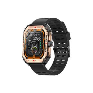Nieuwe H22 Heren Smart Watch IP67 Waterdicht Outdoor Sport Super Uithoudingsvermogen HD Scherm Stopwatch Wekker Hartslag Bloed Zuurstof Satm Smartwatch