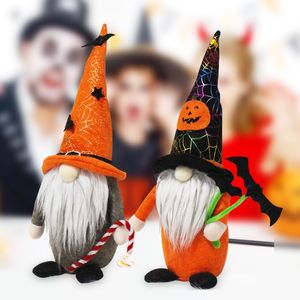 Nieuwe Halloween gezichtsloze pop Bat Crutch staande pop Ghost Festival decoratieve decoratieset