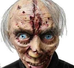 NIEUWE Halloween Horror Zombie Masks Party Cosplay Bloody walgelijk Rot Face Masque Masquerade Terror Latex Mask voor Adult4241882