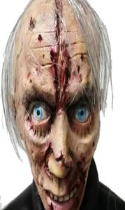 Nouveau Halloween Horror Zombie Masks Party Cosplay Bloody Déguste Rot Face Masque Masquerade Terror Latex Masque pour adulte7093338