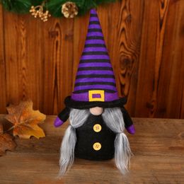 Nieuwe Halloween Rudolph Home Party Tafel Decoratie Dwerg Doek Faceless Dolls Ghost Festival Goblin Pluche Handgemaakte Gnome Sale