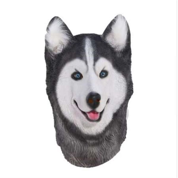 Masque en Latex pour chien Husky sibérien d'halloween, nouveauté, Costume de fête, déguisement d'animaux, Masks302s, nouvelle collection