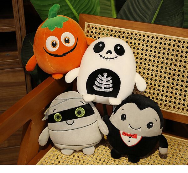 Nuevos juguetes de Halloween muñecos de peluche regalo calabaza muñeco zombi almohada juguete de peluche pobre CushioningDoll