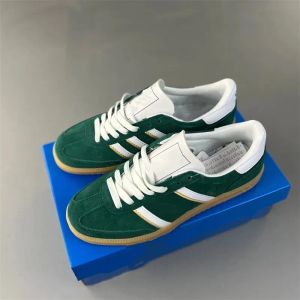 Nouveau handball spezial presque jaune écarlate marine gum aluminium arctic night ombre marron collégial vert blanc gris chaussure de chaussures de chaussures