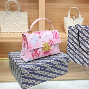 Petit sac carré imprimé rose pour femmes, nouvelle collection 2024, 78% de réduction sur le magasin, vente en gros
