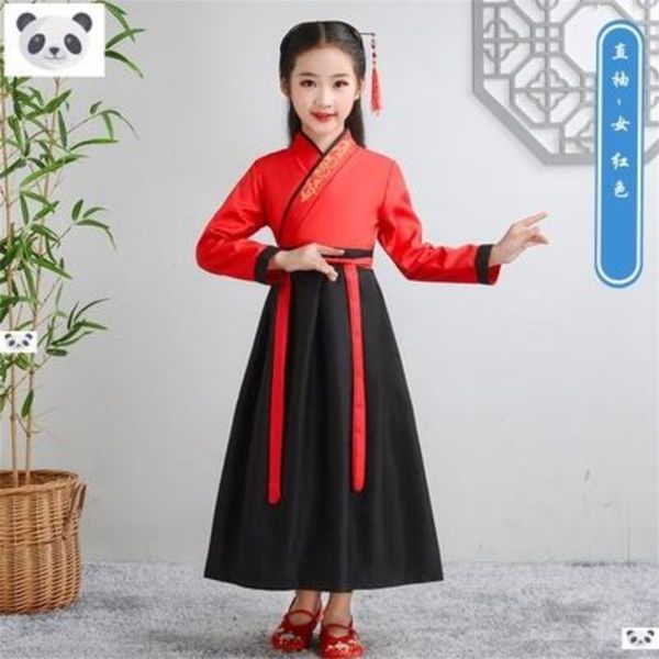 NOUVEAU HANFU BOYS COSTUMES ANCIENS ENFANTS SUMME Chinois Style Young Master's Boys Boys Ancient Style Class Class Class