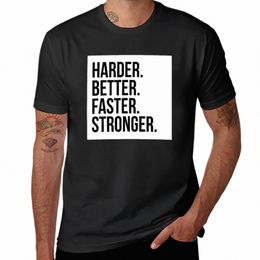 nouveau Plus dur.Mieux.Plus rapide.Strger T-Shirt T-shirt uni T-shirt vintage T-shirts pour hommes Y3et #