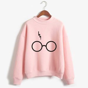 Nieuwe Harry Sweatshirt High Collar Hoodies Dames Casual Harajuku Sweatshirt Harry Tops Fashion Fleece Tracksuit Tops Girls Deskleding X0629