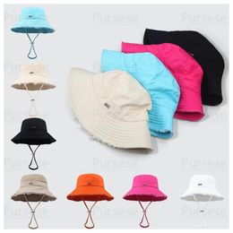 New Hat Bucket Bucket Hat Diseñadores para hombre para mujer Sombrero de cubo Bob Sombreros de ala ancha Sun Prevent Bonnet Beanie Gorra de béisbol Snapbacks Vestido de pesca al aire libre Gorros