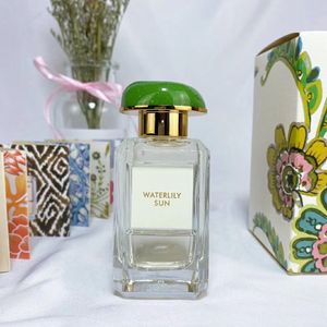 NIEUWE HAUTE VERSIE UNISEX 100 ml parfum EDP Spray Atomisateur Waterlily Sun Ikat Jasmine Mediterraneïsche Honeysuckle 100 ml unisex duurzame geur gratis levering