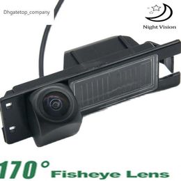 Nueva HD 1080P lente de ojo de pez inversa cámara trasera de coche para Opel Astra H J Corsa D Meriva A Vectra C Zafira B Grande Insignia