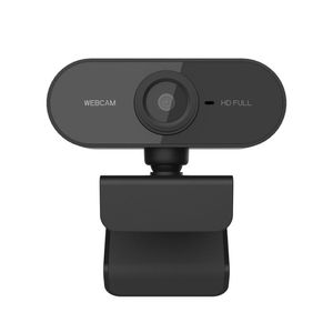 Nueva HD 1080P Webcam Mini computadora PC WebCamera con micrófono Cámaras giratorias para videollamadas Conferencia Trabajo CALIENTE
