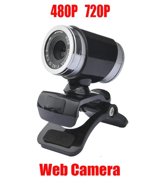 NOUVELLE CAME WEB CAMIÈRE Web HD 360 degrés Digital Video Digital USB 480P 720P PC WEBCAM avec microphone pour ordinateur portable Accessoire d'ordinateur 8743472