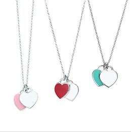 Nieuw hart liefde ketting armbandpak voor man vrouw kettingen armbanden mode ketting merk sieraden