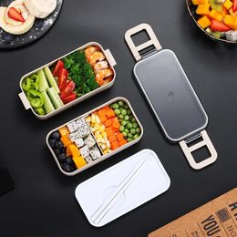 Nuevo contenedor de alimentos con calefacción para alimentos Bento Caja de bocadillo japonés Termal Lundeo con calefacción Almorzada para niños Lunchbox