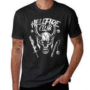 Hellfire 2022 1 T-shirt uni t-shirt vêtements vintage fruit du métier à tisser hommes t-shirts B07J #