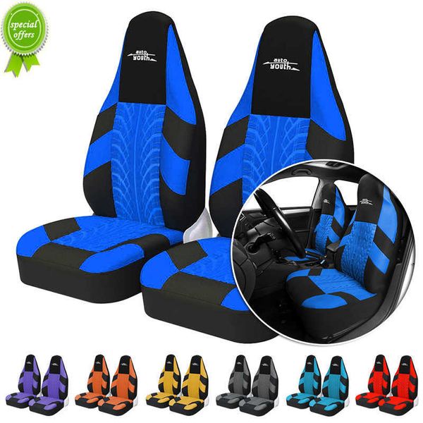 Nuevas fundas de asiento de coche de cubo alto universales para la mayoría de los protectores de asientos deportivos de coche para Suzuki Swift2002 para Fiat Ducato para Toyota Aygo2007