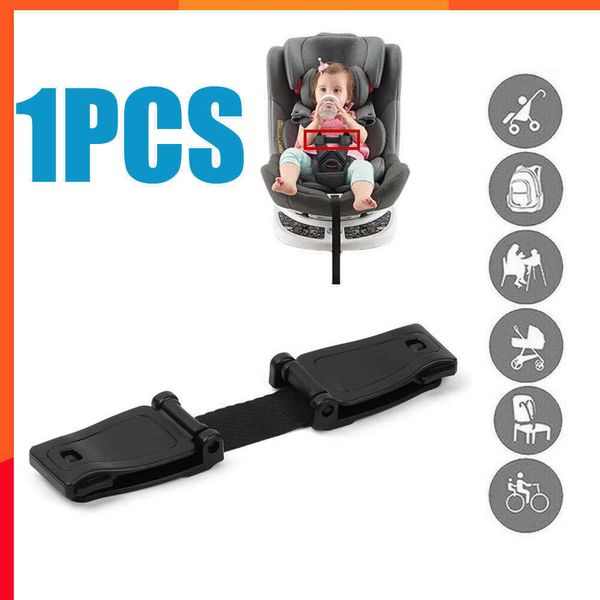 Nouvelle chaise haute sécurité ceinture de sécurité boucle siège de voiture poitrine harnais Clip Buggy harnais sangle serrure anti-dérapant enfant réglable poitrine Clip