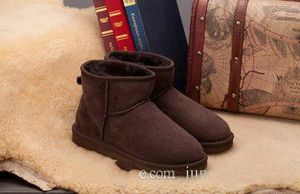 Nouveau Haute qualité 2022 nouveau cadeau de noël en cuir bottes de neige 7 couleurs zapatos mujer bottines bottes d'hiver botas femininas chaussures d'hiver