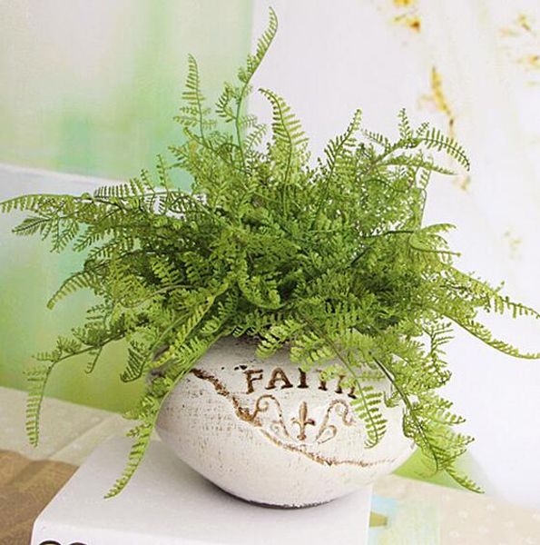 Nouvelle Haute Qualité Beauté Fougère Faux Plante Artificielle Floral Congé Feuillage Plantes Artificielles Home Party Decor Décoration De Mariage GA683