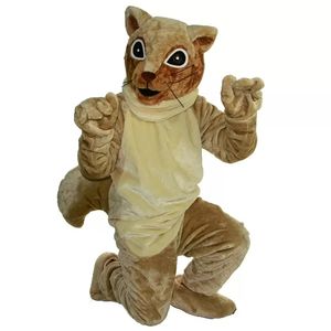 Nouveaux costumes de mascotte d'écureuil brun de haute qualité pour adultes cirque noël tenue d'halloween costume de déguisement