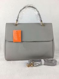 Nieuwe Hoge Kwaliteit Klassieke Lederen Zwart Goud Zilveren Ketting Hot Sell 2014 Nieuwe Vrouwen Tassen Handtassen Schoudertassen Tote Bags Messenger # H99867