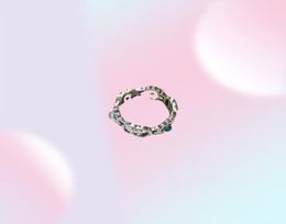 Nieuwe hoge kwaliteit sieraden 925 zilveren G brief women039s ring uitgeholde Daisy fashion ring verjaardagscadeau3021611