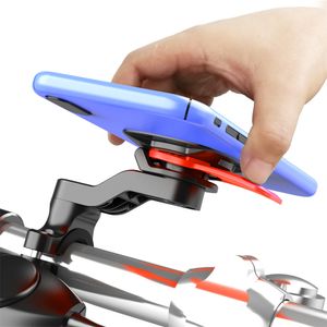 Nieuwe hoogwaardige materialen motorfiets telefoonhouder anti -shaking mobiele telefoonhouder Universal Holder 360 rotatie handig stabiel