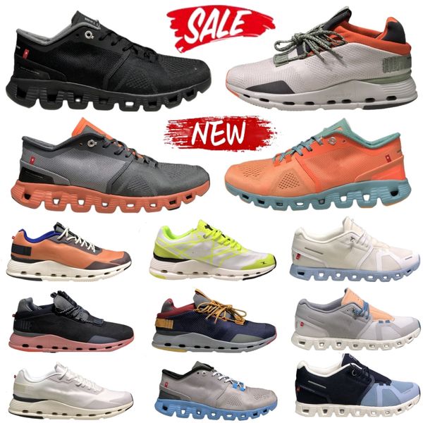 Nuevos zapatos de diseñador de alta calidad para hombre y mujer nubes monstruo nova swift surfista corredor goger entrenador barbie rosa y blanco 5 x3 vista corredores zapatillas de deporte de moda