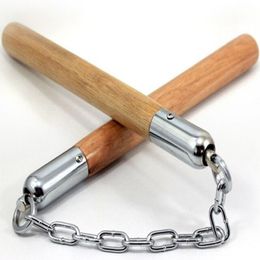 Nieuw hoogwaardige Nunchaku -hout voor vechtsportstadium Show Oefening Supplies1970