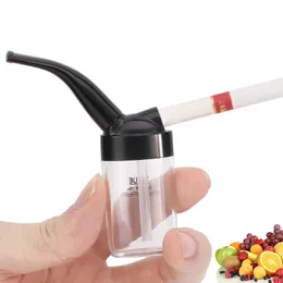 Pipes à fumer filtre de santé Bong à eau Mini modèle tuyau d'eau Portable filtre à double usage grossier et fin cadeau masculin JY101