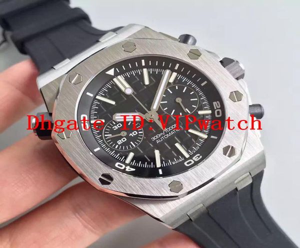 Nouveau quartz de haute qualité Watch for Mens Watchs Watchs Colorful Strap Sport Sport VK Chronograph Wristwatch U1 Factory8865255