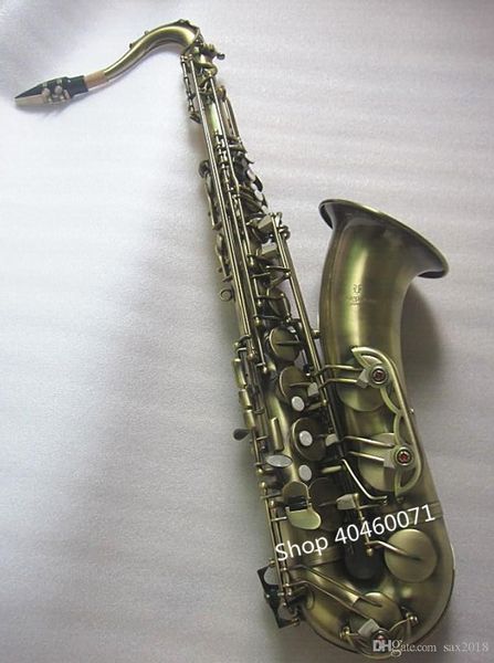 Nouveau Saxophone ténor de haute qualité T-992, Instrument de musique, cuivre Antique, laiton, ton Bb, avec étui, embout