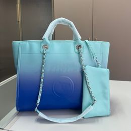 NUEVO Bolso de mano de alta calidad Bolsos de diseñador Bolsa de basura Clásico de lujo Presbicia Lienzo Bolso de playa Versátil Perla cuadrada Bolsos de hombro cruzados de viaje de alta capacidad