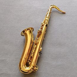 Nieuwe hoogwaardige YTS-62 tenorsaxofoon Gouden tenorsaxofoon Complete accessoires Mondstuk en koffer 00