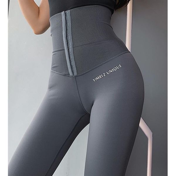 Nouveau taille haute corps façonnage fitness Legging ventre contrôle collants Leggins femmes sans couture Sport Leggings femme Gym Yoga Pants275f